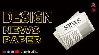 Newspaper design with InDesign software