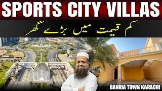 Bahria Town Karachi Sports City Villa 🏡⚽ Buyers Won&rsquo;t Regret It! | 350 Yards Luxury Living ✨