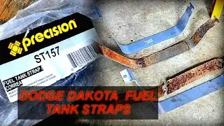 ⛽️ Замена ремня бензобака, ржавчина на Dodge Dakota