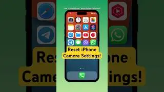 How to Reset iPhone Camera Settings to Default! #shorts #iphone