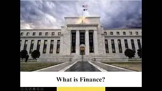 What is finance (part 1)?
