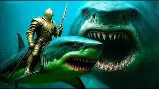 Warriors of Poseidon vs The Megalodon | Cinematic Underwater Epic Battle Music