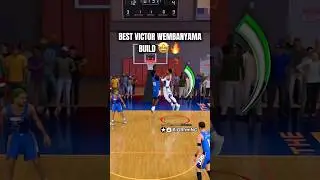 This 7&rsquo; 4&rdquo; Victor Wembanyama build is OVERPOWERED on NBA 2K26! #shorts