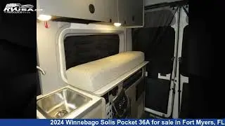 Unbelievable 2024 Winnebago Solis Pocket Class B RV For Sale in Fort Myers, FL | RVUSA.com