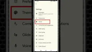 How To Change Keyboard Theme | How To Change Keyboard Theme In Redmi | #shorts