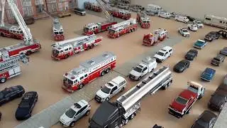1/64 Diorama FDNY NYPD Kitbash Code 3 Greenlight