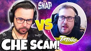 la partita contro TATILLO , uno Scam Fuori Senso ma Divertente - MARVEL SNAP