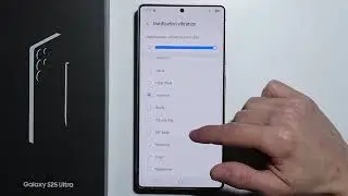 Samsung S25 Ultra: How to Change Notification Vibration Type?