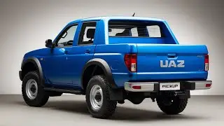 UAZ Pickup 2026 — синий зверь для города и бездорожья 🔵🚙🔥
