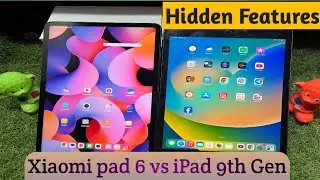 xiaomi pad 6 vs ipad 9th Gen | Hidden features let's check