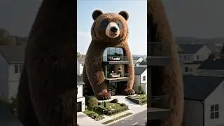 Unique House, Bear-Shaped House? This Wild Design Is Next-Level #Uniquehouse #house #home #homedecor