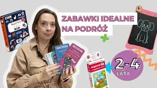 Zabawki na podróż dla dzieci w wieku 2-4 lata 🚗 🚄 ✈️ | Tublu.pl