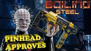 Sci-Fi Робошутер VR Boiling Steel - Обзор оружия Гвоздострел - MiroWin VR