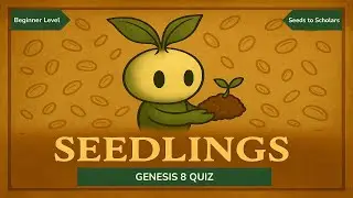 Genesis 8 Bible Quiz | Seedlings Level