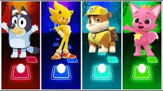 Bluey Bingo 🆚 Sonic 🆚 Paw Patrol 🆚 Pinkfong.🎶 Who Is Best?