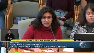CURB Pollution Campaign: Young Women Empowered Testifies in Support of Senate Bill 5990