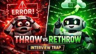 UiPath THROW vs RETHROW Explained | Real Interview Question