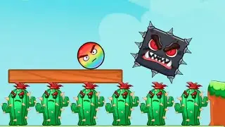 Color Ball Adventure | Gameplay Walkthrough Levels 10-15 Boss Fight