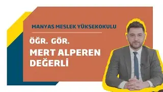 Sağlık Kurumları İşletmeciliği Programı - Manyas MYO - Öğr. Gör. Mert Alperen Değerli / BANÜ