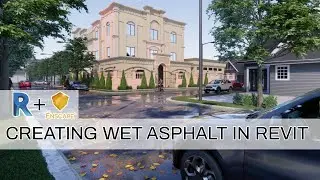 How to create a WET GROUND SURFACE | Revit Tutorials