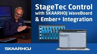 Stagetec Nexus Compact with SKAARHOJ WaveBoard & Ember+ Integration