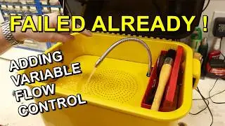 Parts&nbsp;Washer&nbsp;Pump&nbsp;Update&nbsp;& Installing Variable Flow Control.