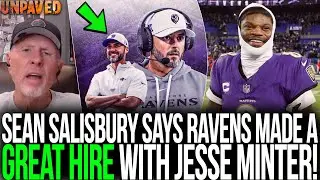 Sean Salisbury Says Ravens Made A GREAT HIRE With Jesse Minter!