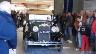 Auctioning of a 1930 Ford A Roadster @ Dutch classic car auction