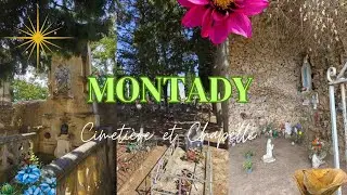 Montady: le cimeti&egrave;re et la chapelle de Notre Dame de Bon Secours 