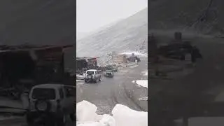 Heavy Snow fall at Babusar top