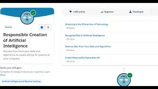 Recognize Bias in Artificial Intelligence: Responsible Creation of Artificial Intelligence