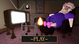GRUMPY GRAN! SCARY OBBY roblox! Gameplay Walkthrough No Death