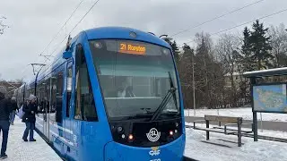 Utforskar Lidingöbanan! Del 1(Ropsten-Skärsätra)