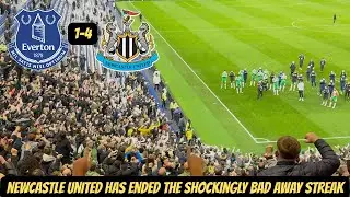 Everton 1-4 Newcastle away day vlog - JORDAN PICKFORD HORROR MISTAKE AS WE ENDED THE STREAK !!!!!