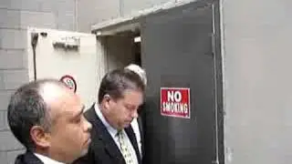 Jimmy Page leaving TIFF08 Press Conference