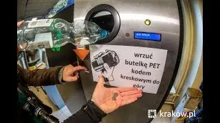 W Krakowie stanął automat do recyklingu plastikowych butelek