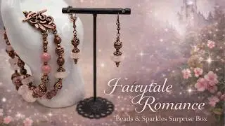 Fairytale Romance 💕 Rose Quartz & Rhodonite Jewelry Set | BBB Box Design