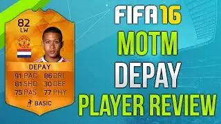Fifa 16 MOTM Depay Review (82) Fifa 16 Ultimate Team Player Review!