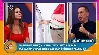 Tv8 Ekranlarında Ebru Şallı'nın Konuğu Op.Dr.Gürhan Güngör | #ObeziteCerrahisi #TüpMideAmeliyatı