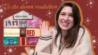 Tis the Damn Readathon - a Taylor Swift readathon announcement | Drinking By My Shelf