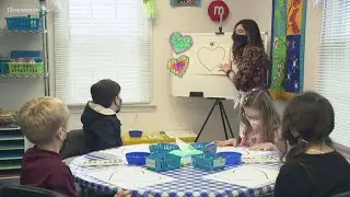 Mrs. Martin's art classes help children