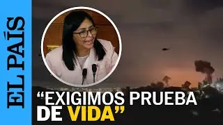 ATAQUE VENEZUELA | La vicepresidenta Rodr&iacute;guez asegura no conocer el paradero de Maduro