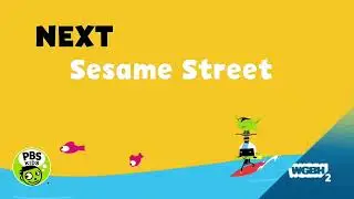 PBS Kids WGBH 2 Next Bumper (Surfing) - Sesame Street (Late 2013-Mid 2015)