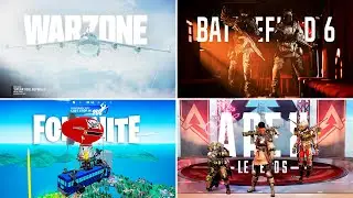 Intro and Victory Cutscenes in Battle Royale Games