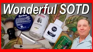 Wonderful Wednesday Straight Razor Shave Of The Day using a 