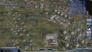 USA Laser - Command & Conquer Generals Zero Hour - 1 vs 7 HARD Gameplay