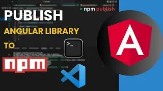 Publish angular library to npm