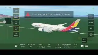 Infinite flight simulator Asiana 214