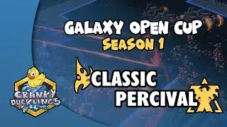 Classic vs Percival - PvT | Galaxy Open Cup Season 1 | Open StarCraft 2 Tournament