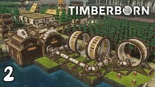 More Farms, Science, Industry And Power And Our First Big Dam - Timberborn - 2
